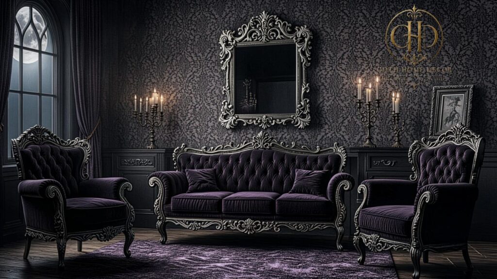 Gothic Home Decor Ideas for Dark Elegant Rooms
