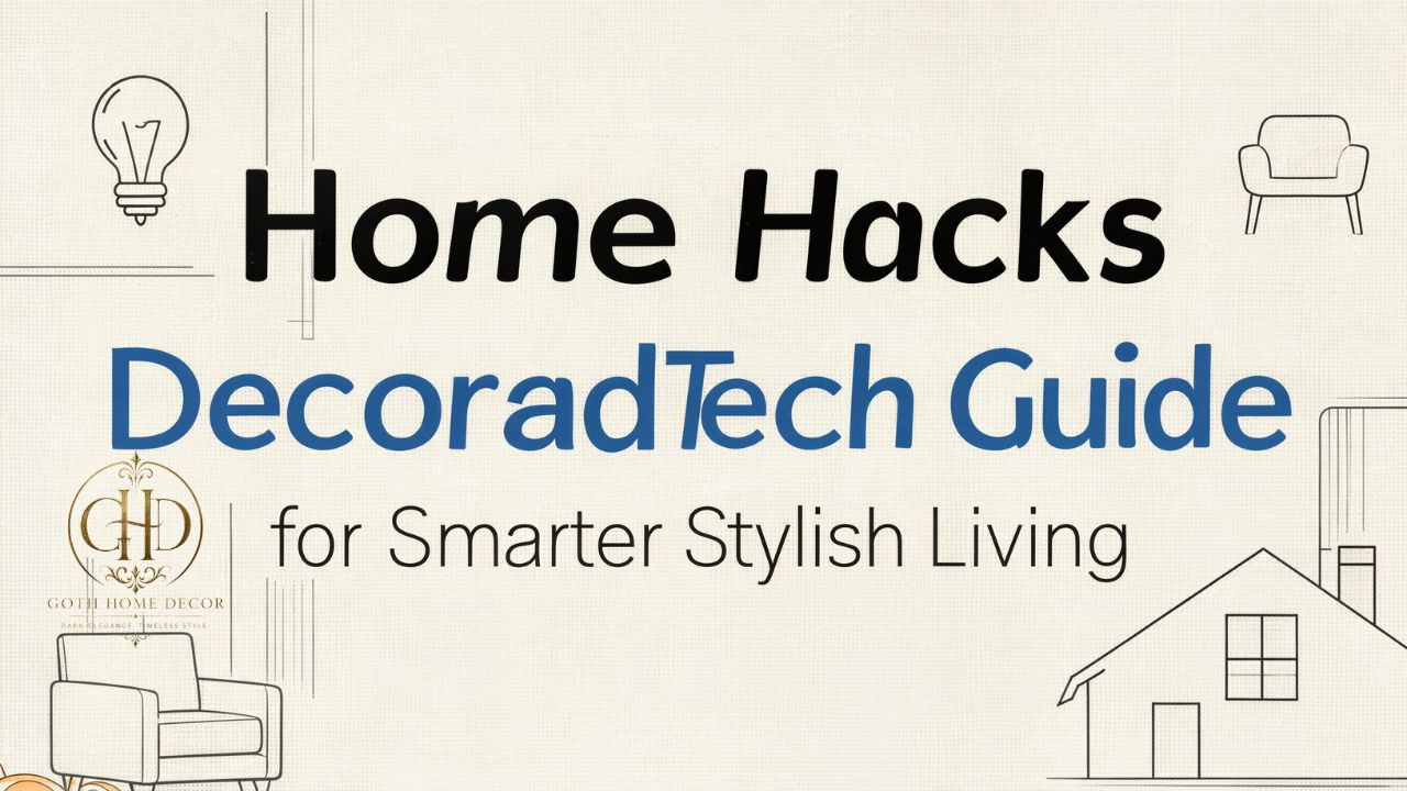 Home Hacks DecoradTech Guide for Smarter Stylish Living