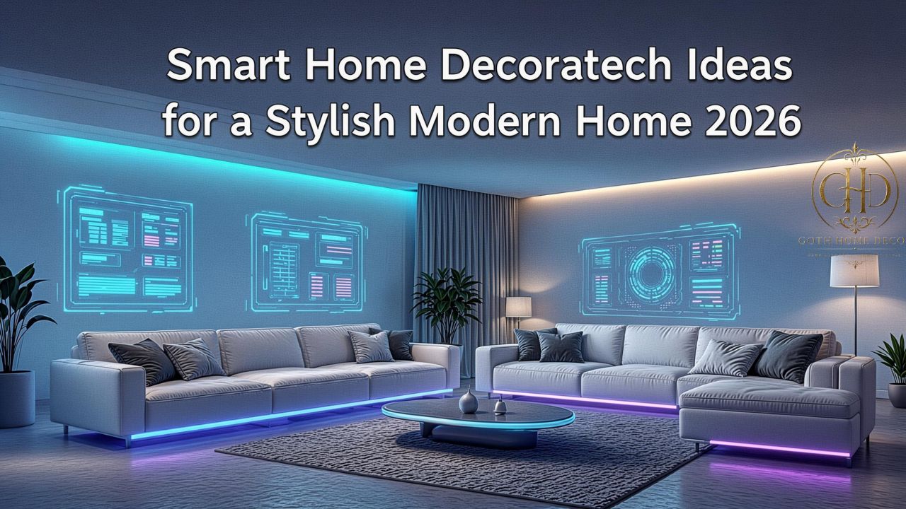 Smart Home Decoradtech Ideas for a Stylish Modern Home 2026